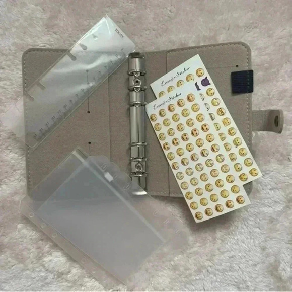 A6 6 Ring Binder Spiral Notebook - Picture 6 of 7